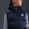 Nike Αμάνικο Μπουφάν με Αποσπώμενη Κουκούλα Παιδικά Γιλέκα IR0026-410