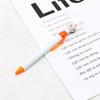 Smooth Writing Clicks Type Oil Pen Office School Students Writing Gift 0.7mm Medium Point Plastic Ball Pen Ballpoint Pen