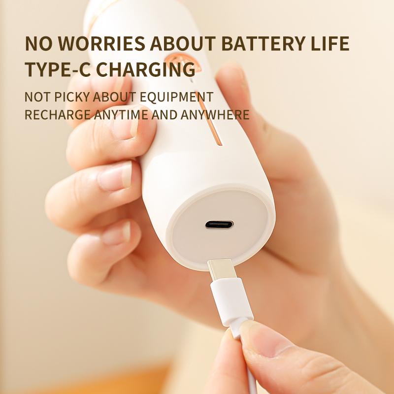 USB portable foot grinder with 2 speeds and 3 grinding heads to choose from, compact and portable foot grinders