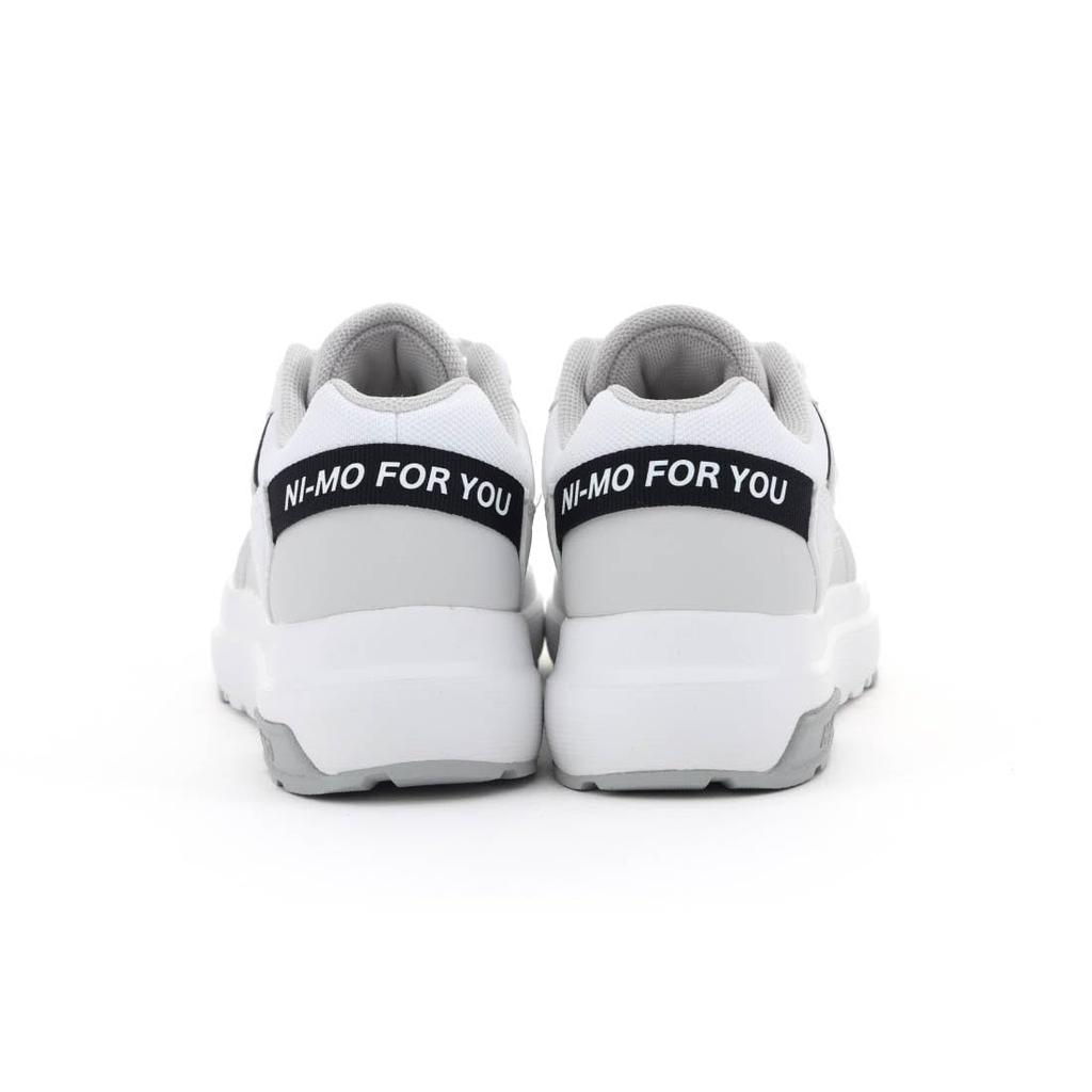 Sneakers NM J127 Kids cm 2E [Moonstar] White/Grey 23.0