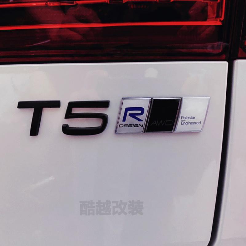 For Volvo XC60 XC90 V90 XC40 S80 S60 S70 S90 Volvo Emblem Badge Sticker XC60 XC90 Trunk Sticker