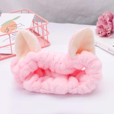 Cute Girls Headdress Clean Face Party Womens Accessories Headband Fluffy Cat Ears Hair Band