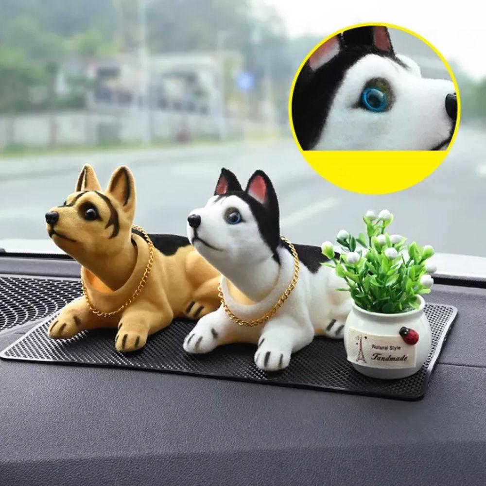 Tabletop Ornament Beagle Simulation Car Dog Shake Head Dog Nodding Puppy Doll Car Dog Ornament