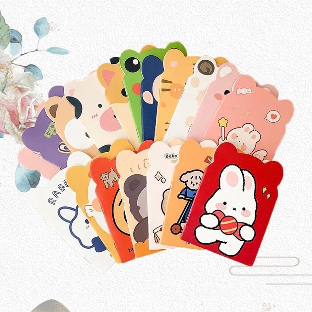 10pcs/pack Lined Paper Kawaii Notebook Diary Cartoon NoteBook Prize Mini Notepad  School Supplies