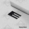 3D Car Stickers EV E Emblem Auto Body Badge Trunk Decal For r333 2008 308 306 5008 208 3008 iOn RCZ Decoration Accessories 333r