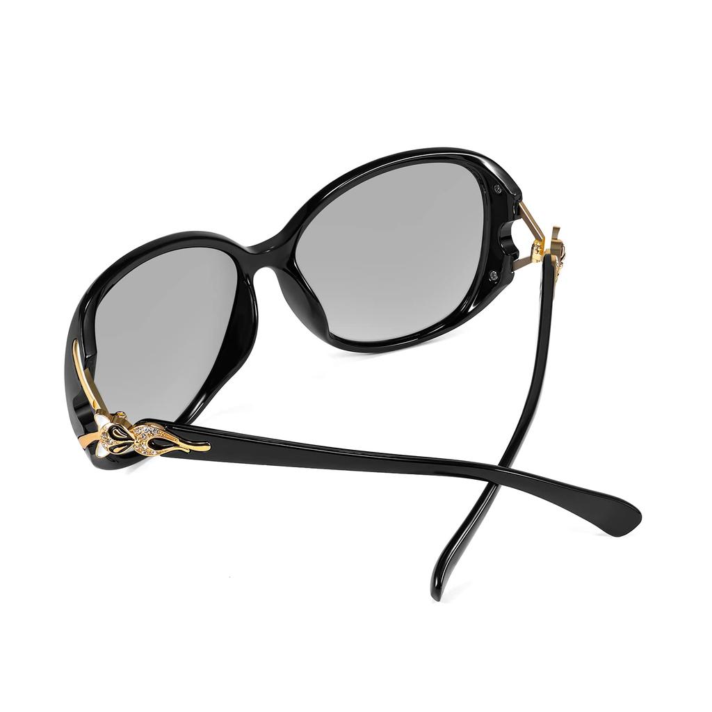 UV For B2730 [FEISEDY] Sunglasses, Polarized, Women's, Photochromic, Discoloration, Fashionable, Protection, Sports, UV400, Lightweight, Driving,