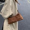 Women's Suede Shoulder Bag: Versatile, Fashionable Crossbody & Underarm Design