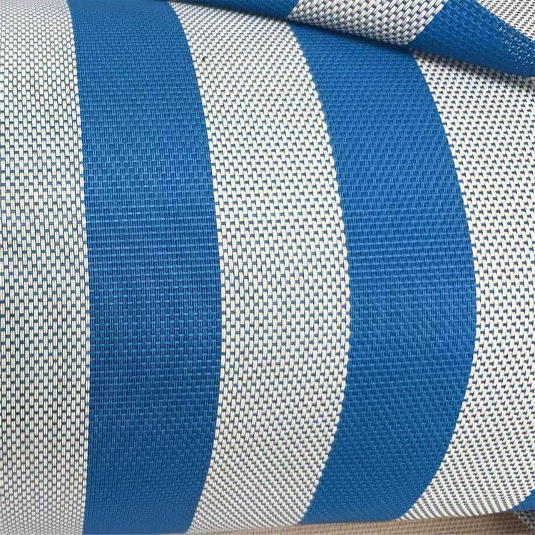 100x150cm Striped Teslin Mesh Fabric PVC Waterproof Cloth for Outdoor Beach Chair Folding Recliner Bow Swing Chair Pet Bed