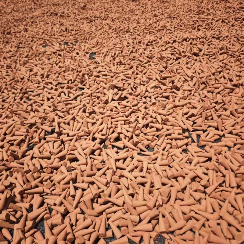 Old Mountain Sandalwood Grains Conical Incense/Temple Offering To Buddha and Indoor Purifying The  Air and Calming The Mind
