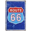 USA Route 66 Metal Signs Wall Poster Plaque Warning Sign Vintage Iron Painting Decoration for Home Cafe Living Room Club Bar