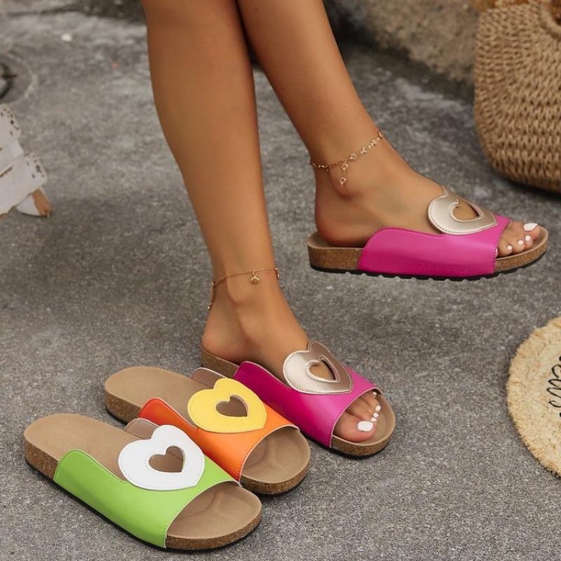 Summer New Thick-soled Beach Shoes for Plus-size Slippers