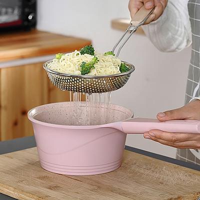 Colander Strainer Noodle Cooking Spatula Pasta Oil Spoon Strainer Kitchen Tool