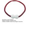 Umbra Studio 1 Pair Faux Pearl Curtain Tiebacks, Elegant Beaded Holdbacks, Woven Rope Decorative Drapery Holders for Living Room Bedroom Kitchen