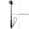 PULUZ Perche Monopode Extensible à Main pour GoPro, Insta360, DJI et Autres Caméras d'Action, Longueur: 19-49cm