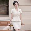 Teloramann Professional Women's Blazer Skirt Set