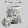 Buddha Flower Pot Original Resin Planter with Drainage Hole And Realistic Appearance for Gift Table