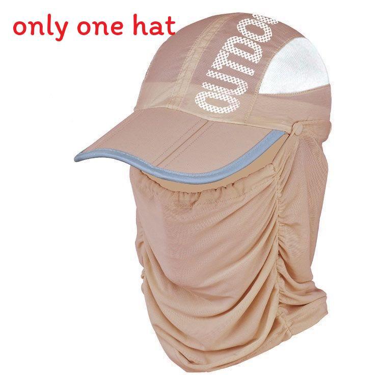 Sun Protection Baseball Cap With Uv Blocker For Outdoor Fishing And Hiking Enthusiasts
