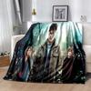 Harry Potter and the Deathly Hallows Part 1 Movie Poster PrintPrint Blanket, Soft Blanket For Sofa Office Bed And Travelling Daughter Birthd
