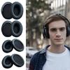 1Pair Replacement Ear Pads Sponge Headphone Protective Cover Ear Cushion  Headphones Accessories