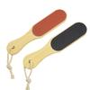 Double Sides Foot File Foot Rasp Pedicure Tools Feet Dead Skin Callus Remover Wooden Handle Scrubber Sandpaper Foot Care