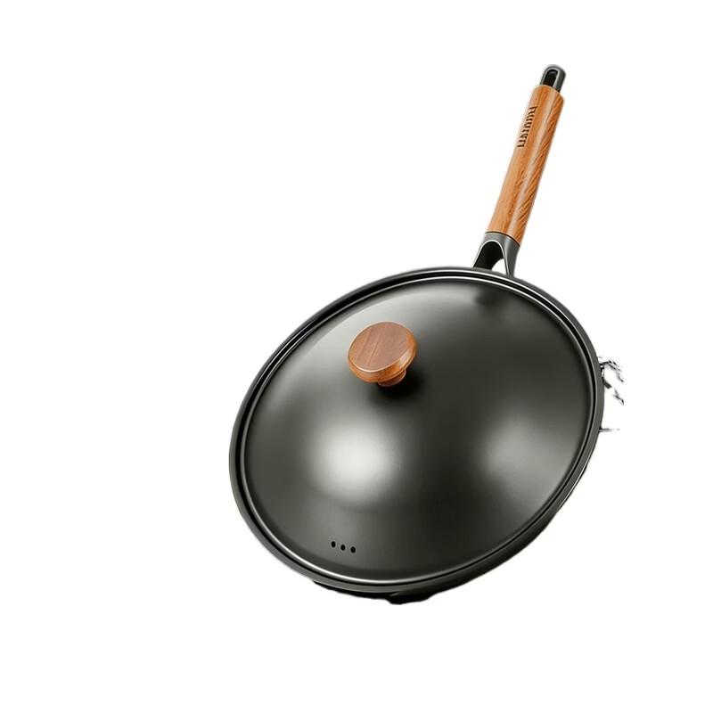 Robam True Titanium Iron Non-Stick Wok