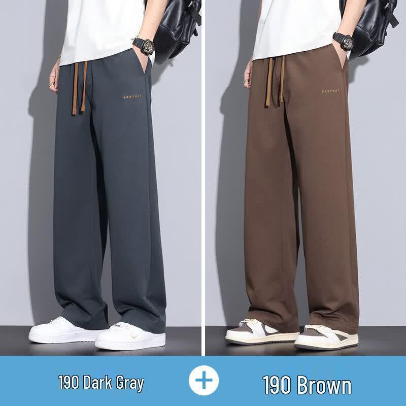 Men's Summer Casual Straight Leg Sport Sweatpants
