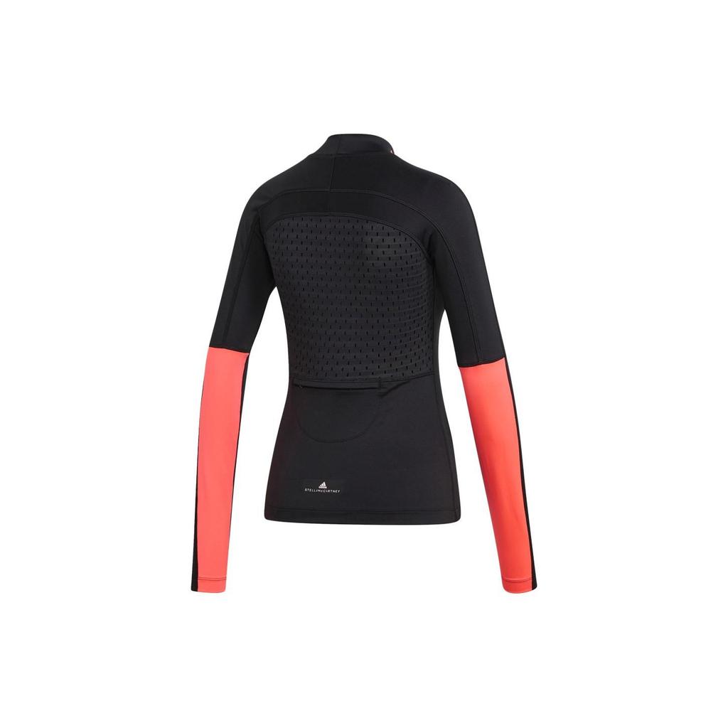 Adidas Solid Color Round Neck Long Sleeve T-Shirt Women Tops Black DT9287