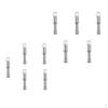 10pcs Replacement Aluminum Alloy Rod End Plugs for 8.5mm & 7.9mm Diameter Tent Pole Camping
