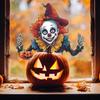 Halloween Horror Clown Man Balcony Glass Window Home Festival Decoration Window Stickers