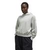 Y-3 Casual Short Pullover Hoodie Loose Long Sleeve Women Hoodies Light-Gray IP7676
