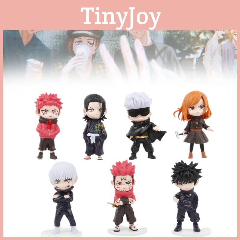 Süße PVC-Figur von Jujutsu Kaisen Itadori Yuji und Sukuna Chibi-Modell Sammlerstück Spielzeug
