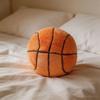 Basketball Plush Pillow With Soft Faux Bunny Fur For Sports Fans Comfort
