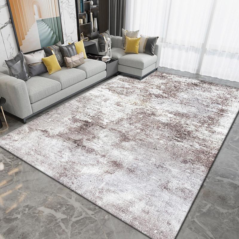 Modern Abstract Carpet 7 Color Variations Soft Texture Rug Stain Resistant for Living Room Bedroom Office Home Decoration