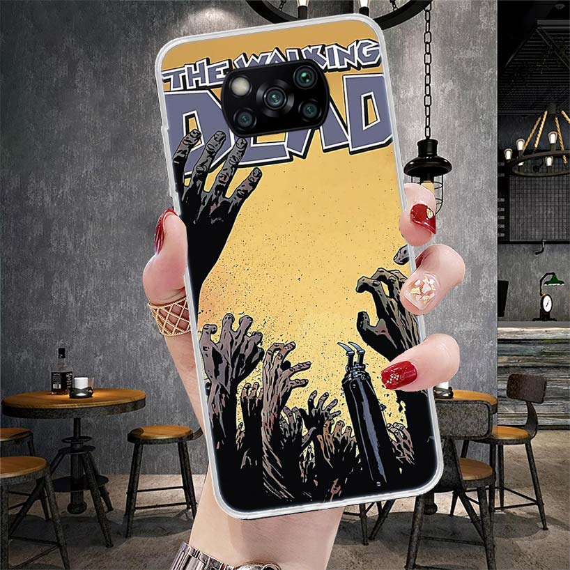 The Walking Deads TV Soft Phone Case For Xiaomi Redmi 15C 15 13C 13 Poco X5 X6 X7 F7 Ultra M7 12C 12 10 10C 9C 9A 9T 9 Fundas Po