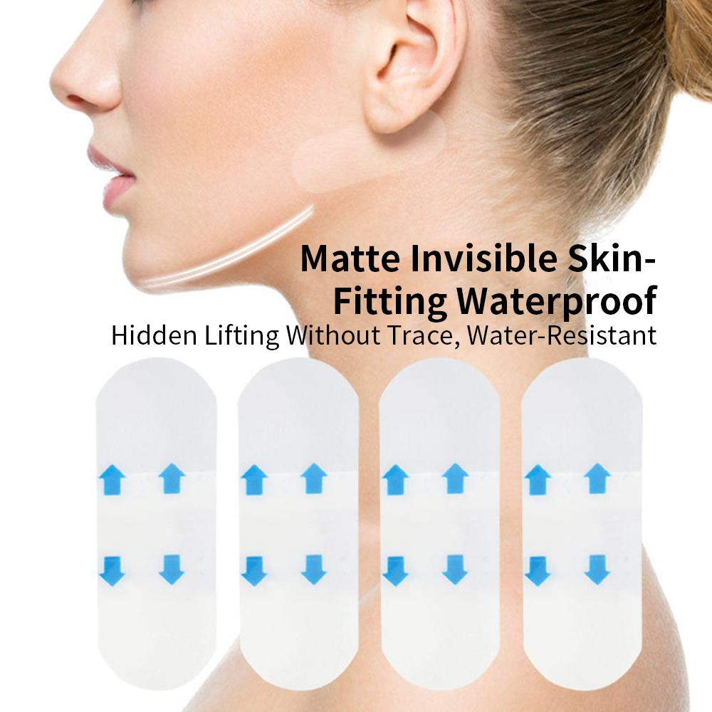 V-shaped Face 40 Stickers Dhesive Tape Invisible Transparent Sticker Lift Firming The Chin Face Cosmetic Tape Beauty Patches