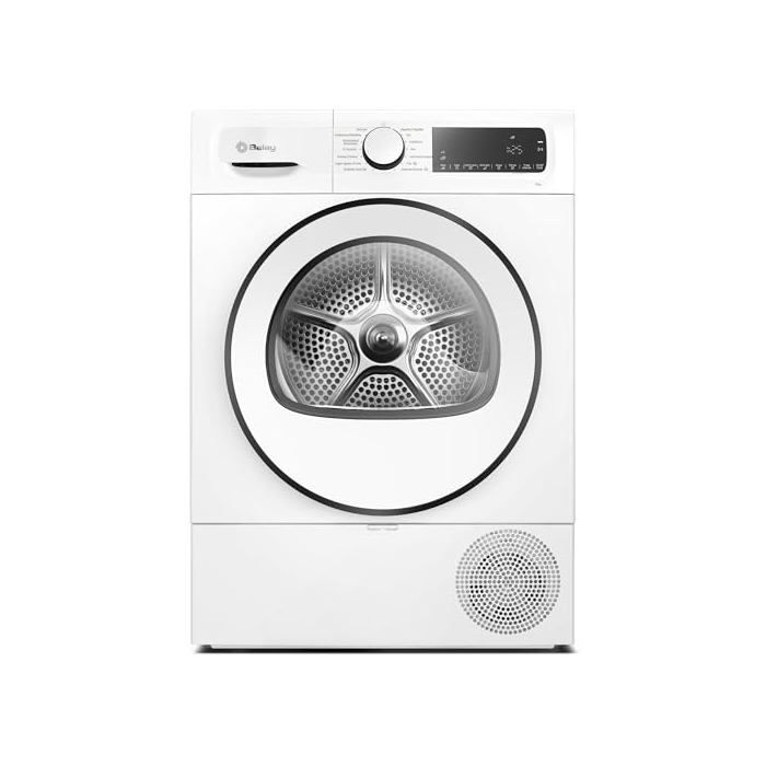 Heat Pump Tumble Dryer - Balay - 9 Kg - Silent - Quick Program - Less Ironing - White