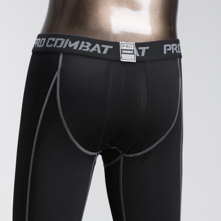 Men's Quick-Dry Sports Tights for Basketball, Football, Running, and Fitness