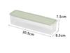 1Pc For Kitchen Pantry Organizer Long Rectangular Box For Cereal Pasta Vegetables Airtight Plastic Food Storage Box Containers
