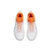 Anta Cement Bubbles 3 Anti Slip Wear Resistant Low Top Basketball Shoes Men's White Blue Orange Sneakers 112321604-1
