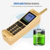W2 Vier Karten Vier Standby Quadband 2G Retro Bluetooth 4800mAh Mobiltelefon  (golden )