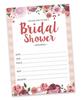 Inkdotpot 30 Bridal Shower InvitationsA  FloralA  Wedding Fill-In Style Invites Blank