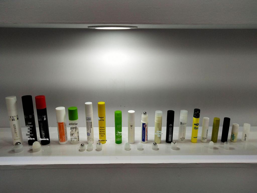 10ml Kunststoff-Rollerball- & Ätherische Öl-Flaschen - Auf Lager