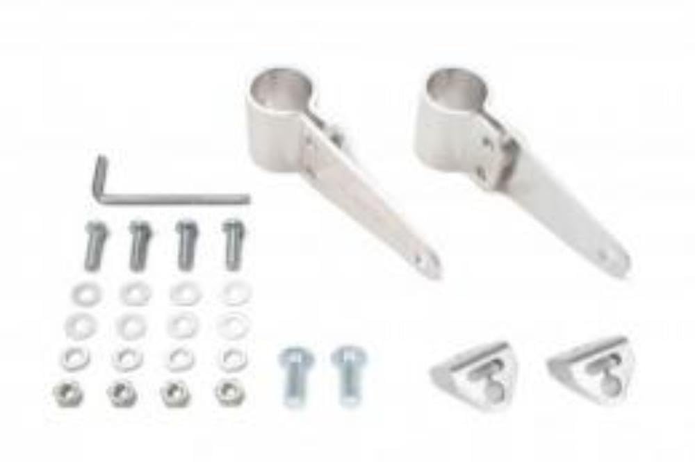 

Алюминиевый кронштейн фары SP Takegawa для 6/12V Monkey (27 мм, крепится на вилку) 05-08-0512