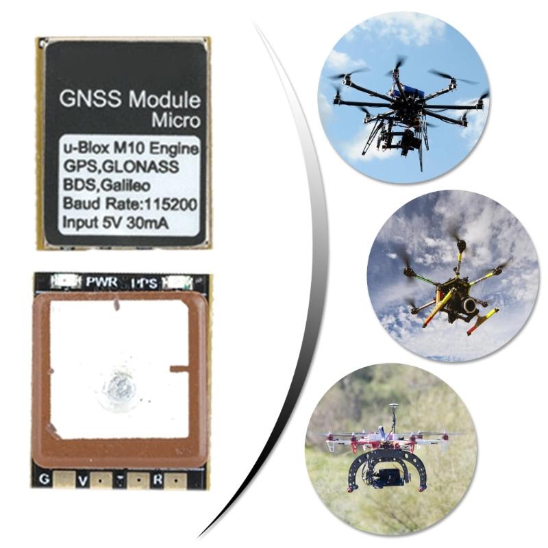 Miniature GNSS Microed Navigation Module 1HZ-10Hz 72CH Enhances Flight Safety and Stability Precise