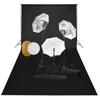 Day and Night - Day and Night Photo Studio Kit with Lamps, Umbrellas, Background and Reflector