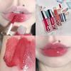 NEW Water Glazed Mirror Lip Gloss Makeup Crystal Jelly Moisturizing Lip Glaze Long Lasting Grape Color Liquid Lipstick Cosmetics