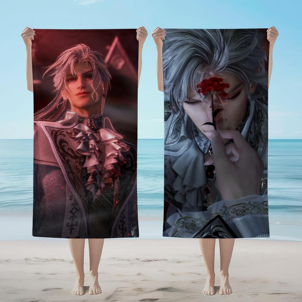 Towel And Textile Bathrobe Beach Quick-Drying Lightweight Silver-Winged Portable Camping Swim Demon Pool Love Deepspace Travel