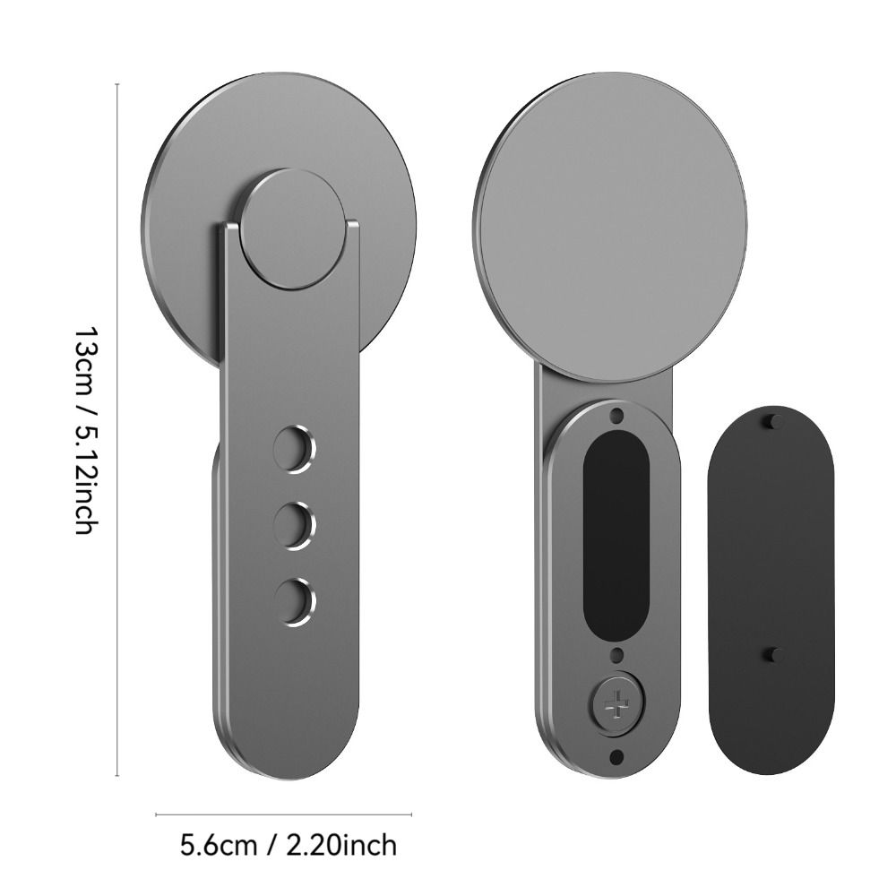 Foldable Extension Bracket Monitor Side Mount Phone Stand Magnetic Phone Holder  for Laptop