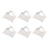 6Pcs Professional Plastic Sewing Ruler Quilting Template Edges Stitching Guide for Quilting Measuring Fabric Tailoring