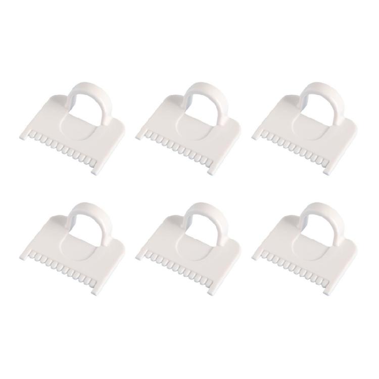 

6Pcs Professional Plastic Sewing Ruler Quilting Template Edges Stitching Guide for Quilting Measuring Fabric Tailoring 1